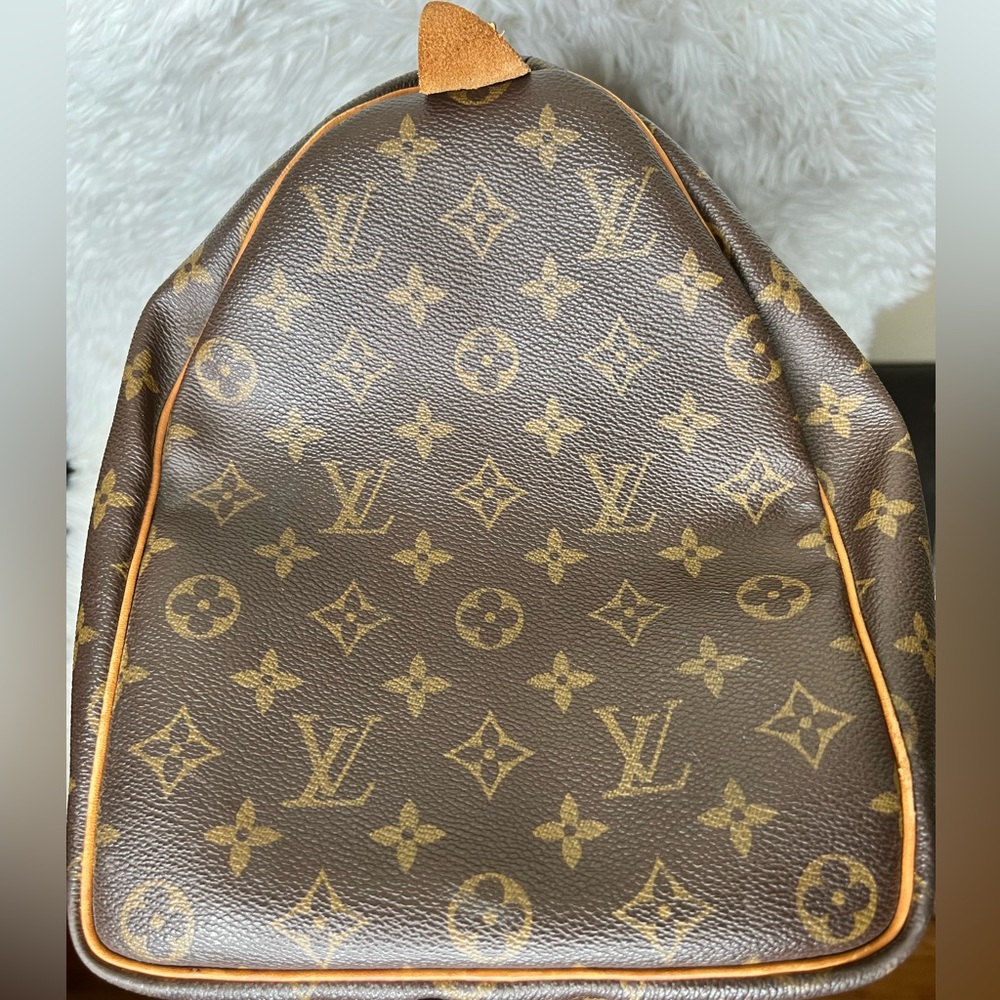 Louis Vuitton Keepall 45 Monogram Duffel Carry on Bag Authentic - Picture 3 of 9